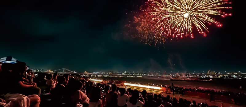 花火大会風景